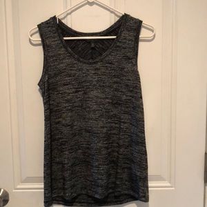 Soft black/grey tank